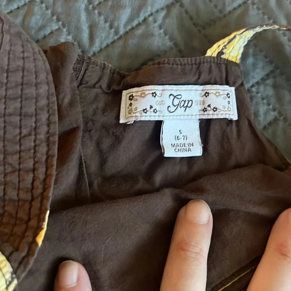 Girls Gap Sunflower Maxi Dress - Picture 3 of 5